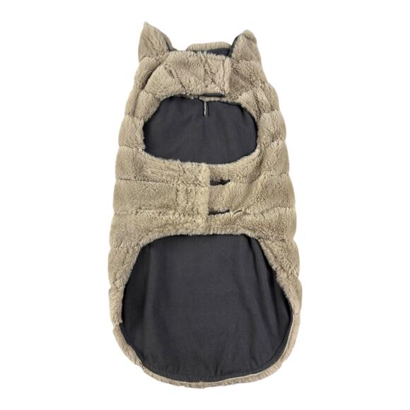 The Worthy Dog Pet Sweater Soft Coat Faux Fur Adjustable Size XL - Picture 2 of 8